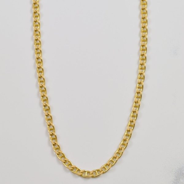 10k Yellow Gold Anchor Chain | 20  | For Cheap