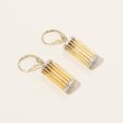 Two Tone Cage Earrings | For Cheap