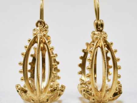 Abstract Hoop Earrings | For Discount