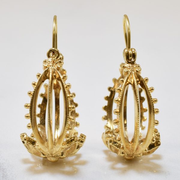 Abstract Hoop Earrings | For Discount