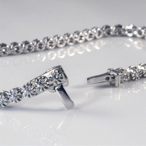 Diamond Tennis Bracelet | 0.76ctw | 7  | For Cheap