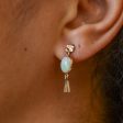 Clip On Bezel Opal Earrings | 2.00ct | Discount