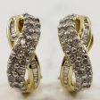 Twisted Diamond Clip Earrings | 0.66ctw | For Cheap