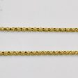 18k Yellow Gold Fancy Chain | 15.5  | Hot on Sale