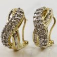 Twisted Diamond Clip Earrings | 0.66ctw | For Cheap