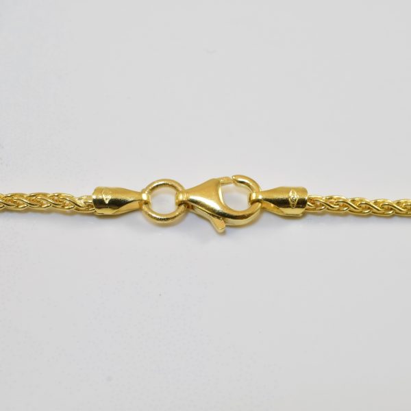 18k Yellow Gold Long Wheat Chain | 32  | Sale