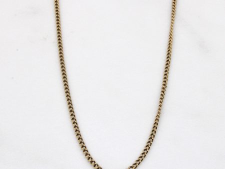 10k Yellow Gold Curb Chain | 20  | Online Hot Sale