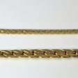 Yellow Gold Woven Chain Necklace | 17  | Cheap