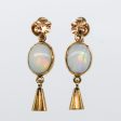 Clip On Bezel Opal Earrings | 2.00ct | Discount