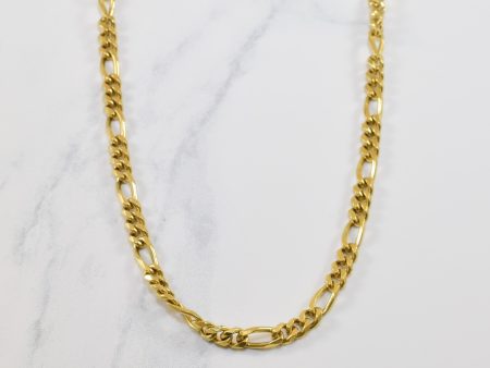 Balestra  18k Yellow Gold Figaro Chain | 20  | Sale