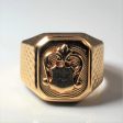 14k Rose Gold Signet Shield Ring | SZ 11.5 | Supply