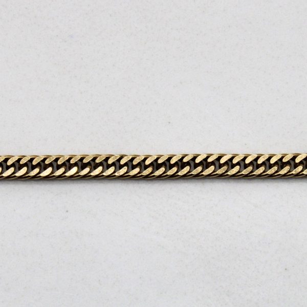 10k Yellow Gold Curb Chain | 18  | Online Sale