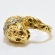 Ruby & Diamond Tiger Ring | 0.08ctw, 0.03ctw | SZ 5.5 | Hot on Sale