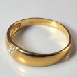 Yellow Gold Diamond Band | 0.03ctw | SZ 6 | Cheap