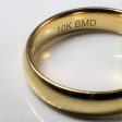 10k Yellow Gold Band | SZ 6.5 | Online