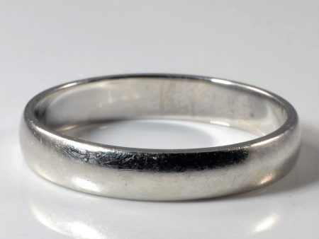 14k White Gold Band | SZ 11 | Supply