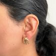 Floral Filigree Huggie Earrings | Hot on Sale