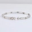 Geometric Diamond Bracelet | 0.22 ctw SZ 6.5  | Online Sale