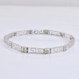 Geometric Diamond Bracelet | 0.22 ctw SZ 6.5  | Online Sale