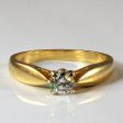 Yellow Gold Solitaire Diamond Ring | 0.23ct | SZ 6 | Online Sale