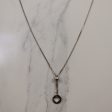 18k White Gold Lariat Style Necklace | 17  | Online