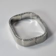 Diamond Frosted Edge Bangle | 5.84ctw | 6.25  | Online Sale