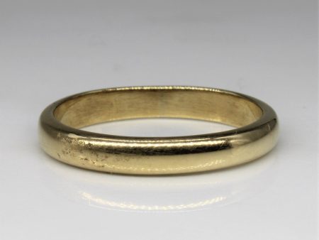 Yellow Gold Band | SZ 10.25 | For Sale