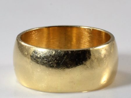 Yellow Gold Cigar Band | SZ 5 | Online Hot Sale