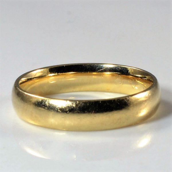 10k Yellow Gold Band | SZ 6.5 | Online