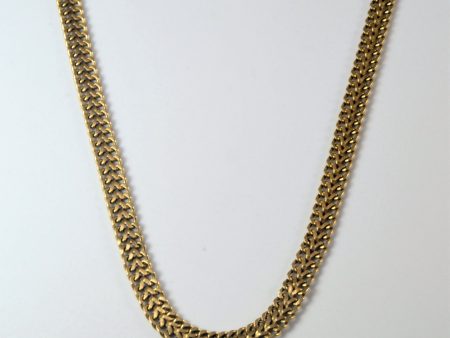 10k Yellow Gold Bismarck Chain | 18  | Online Hot Sale