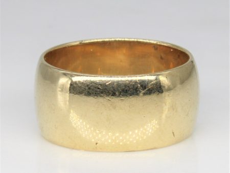 Yellow Gold Cigar Band | SZ 6 | Supply