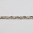 Channel Set Diamond Tennis Bracelet | 0.45 ctw SZ 7.5  | Online Hot Sale