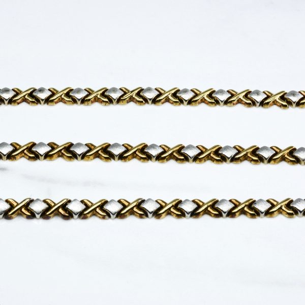 Criss Cross Necklace & Bracelet Suite | Fashion