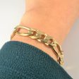 Heavy Figaro Chain Bracelet | 9  | For Sale