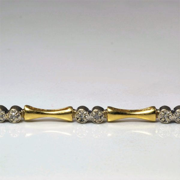 Diamond Chain Bracelet | 0.20ctw | 7  | Discount