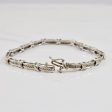 Channel Set Diamond Tennis Bracelet | 0.45 ctw SZ 7.5  | Online Hot Sale