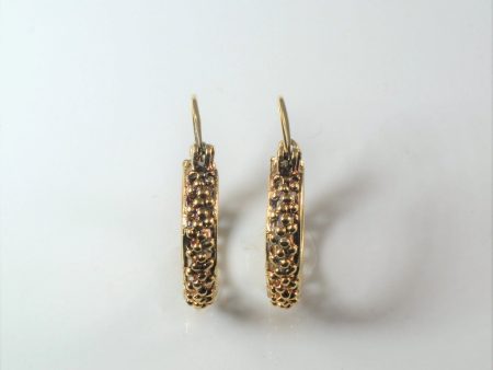 Dotted Hoop Earrings | Online Hot Sale