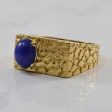 Synthetic Star Sapphire Textured Rectangle Ring | 2.00ct | SZ 9 | Online