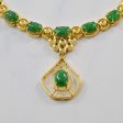 Jadeite & Diamond Necklace | 6.00ctw, 0.08ctw | 16.5  | Hot on Sale